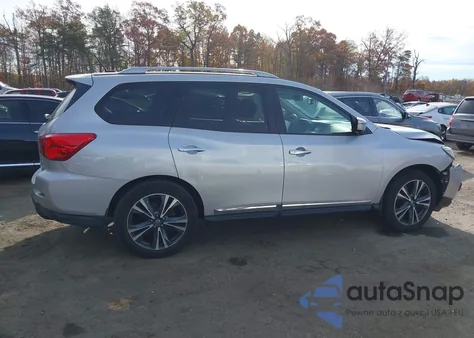 2018 Nissan Pathfinder Platinum z USA, uszkodzony, nr VIN 5N1DR2MM2JC678308
